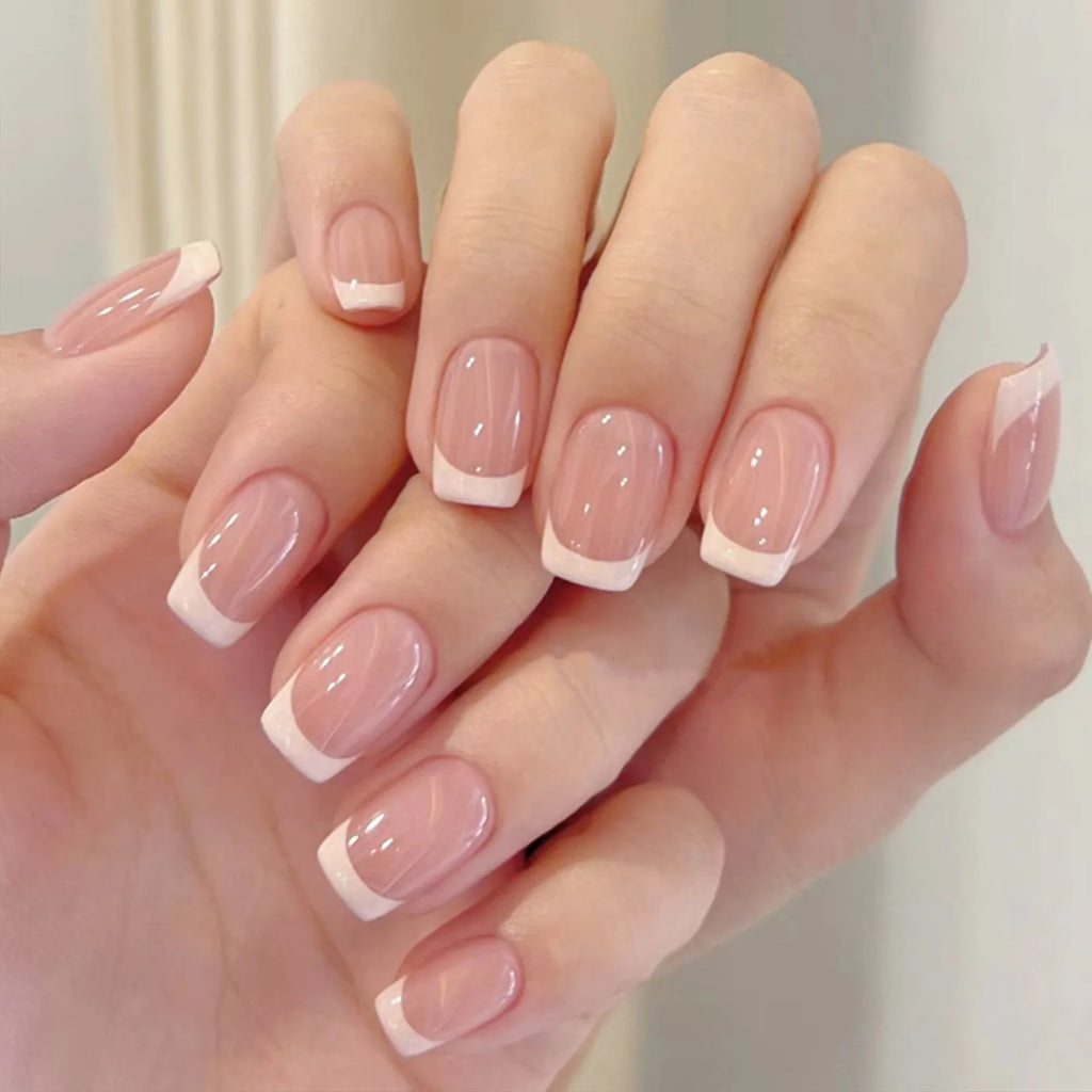 Blush French Ombré Press On Nails
