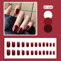 Midnight Cherry Jelly Press On Nails