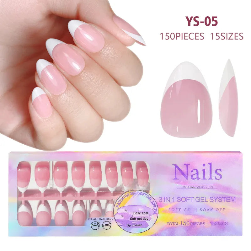 Blush French Ombré Press On Nails