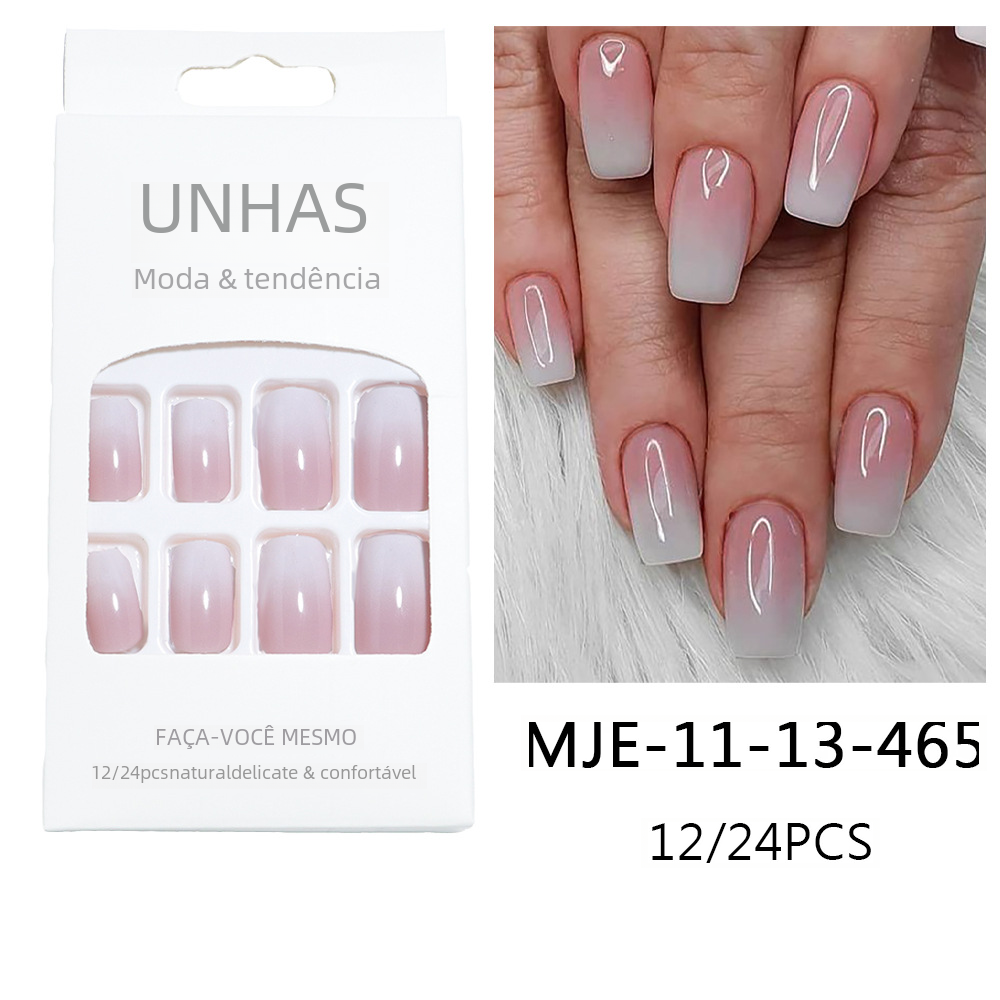 Blush French Gradient Press On Nails
